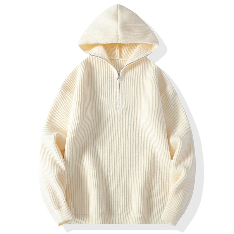 Autumn and winter new casual sweater men's knitted bottoming shirt