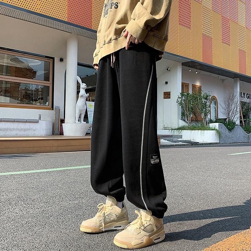 Teenage long pants boys junior high school and high school students handsome sports bound feet casual sweatpants men's clothing