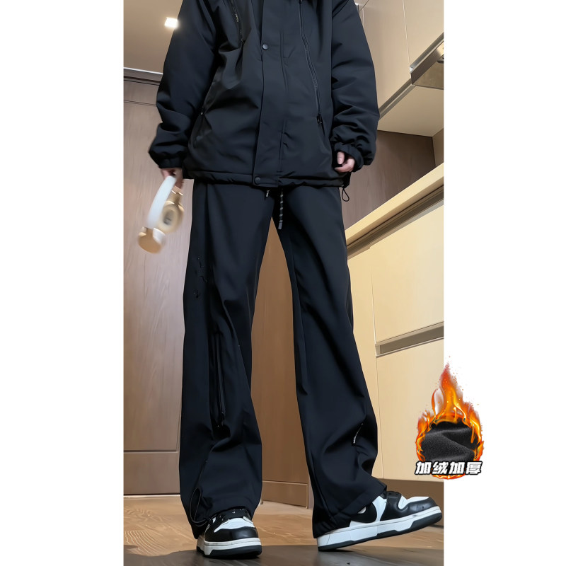 Winter warm and waterproof functional loose jacket pants