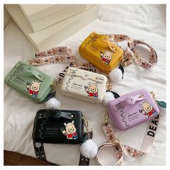 Bags for women 2024 early spring new fashion simple shoulder bag casual commuting portable crossbody small square bag women's bag