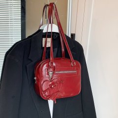 French niche underarm bag for women 2024 new style high-end, stylish and versatile handbag, single shoulder crossbody small square bag