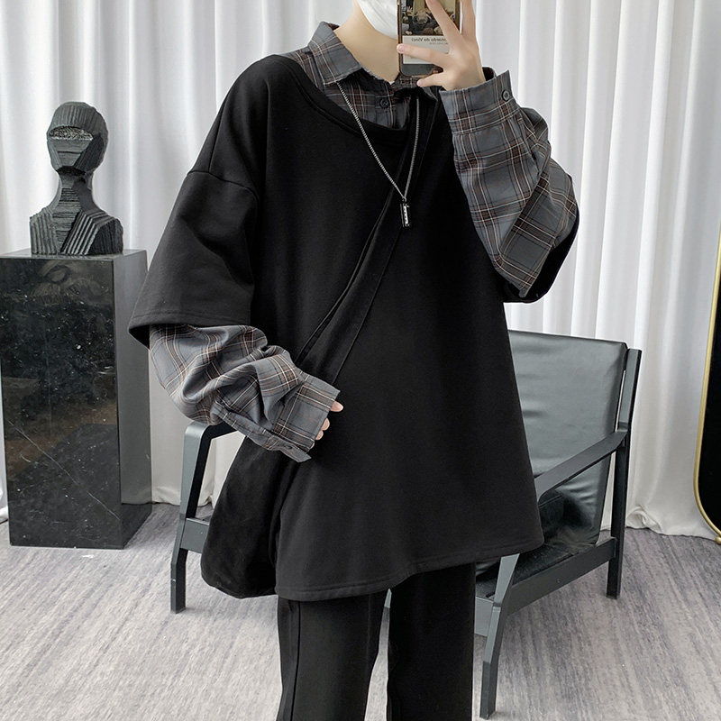 Spring loose large size casual sweatshirt