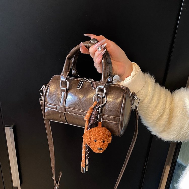 Foreign trade high-end bags for women 2024 new niche cross-body bag fashion versatile portable Boston bag pillow bag
