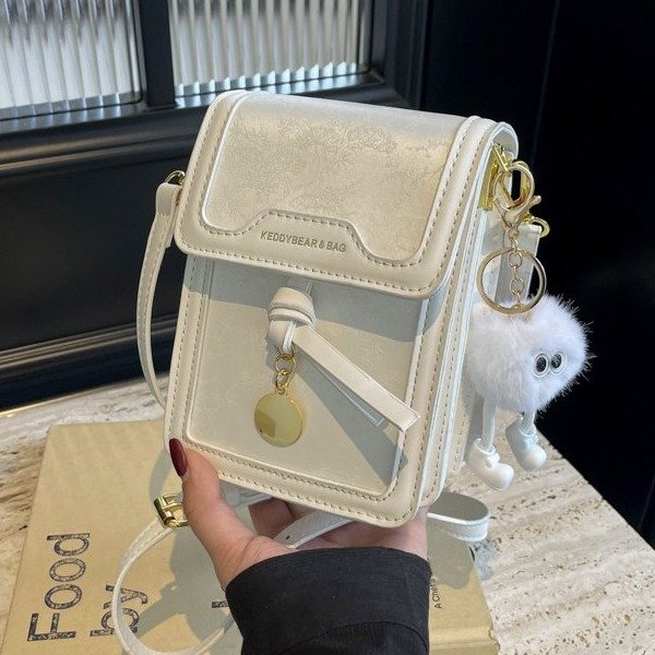 New Chinese style foreign style casual small bag for women 2024 new trendy summer fashion single shoulder crossbody bag small square bag