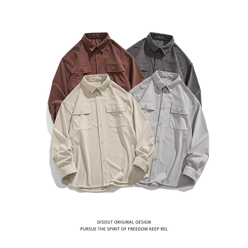 Long-sleeved versatile spring and autumn fashion shirt-