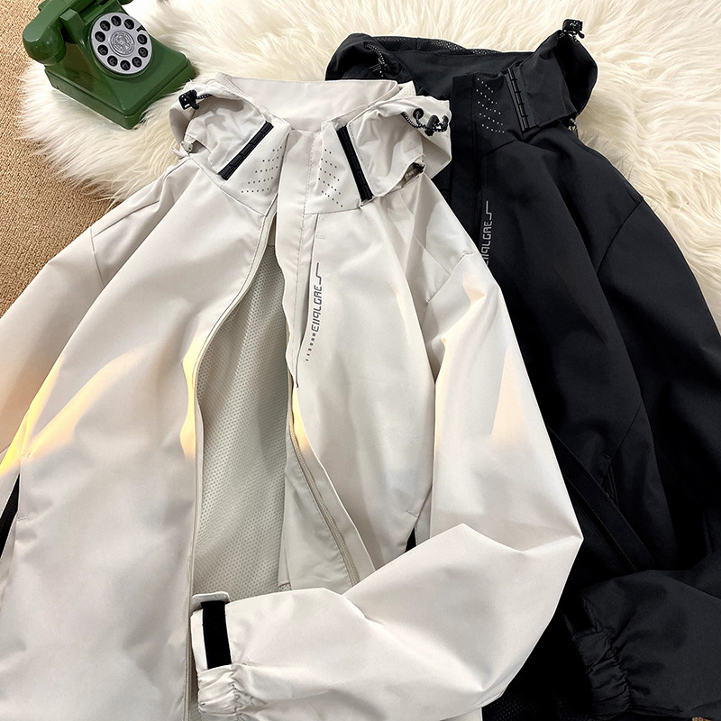 New Hong Kong style American Japanese style high street brand hooded jacket