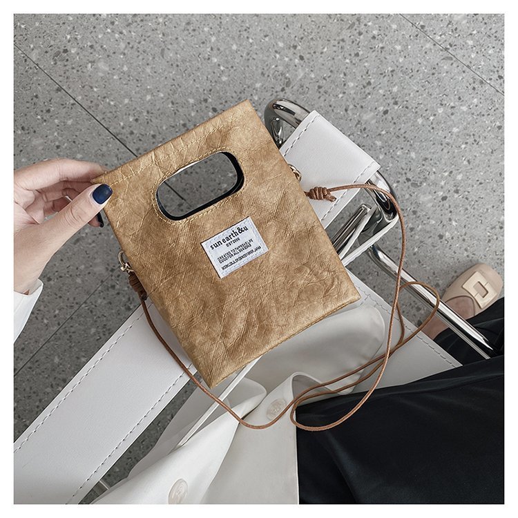 Dupont paper bag custom printed logo kraft paper bag cultural and creative waterproof tear-resistant paper bag Dupont paper handbag washable