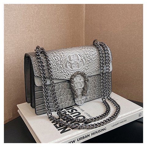 High-end bags 2024 new women's bags, fashionable and versatile, trendy chain Dionysian bag, niche single shoulder crossbody small square bag
