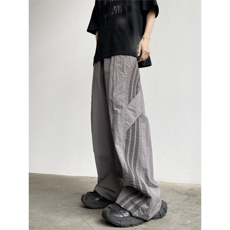 Spring and summer thin paratrooper pants, quick-drying pants, loose hip-hop sports pants