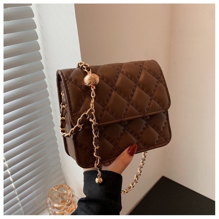 Women's Bag 2024 New Retro Small Square Bag Feeling Crossbody Bag Pet
