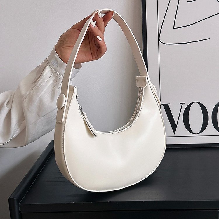 Shoulder bag, crossbody bag, summer versatile armpit bag, crescent bag, women's handbag, 2024 new bags