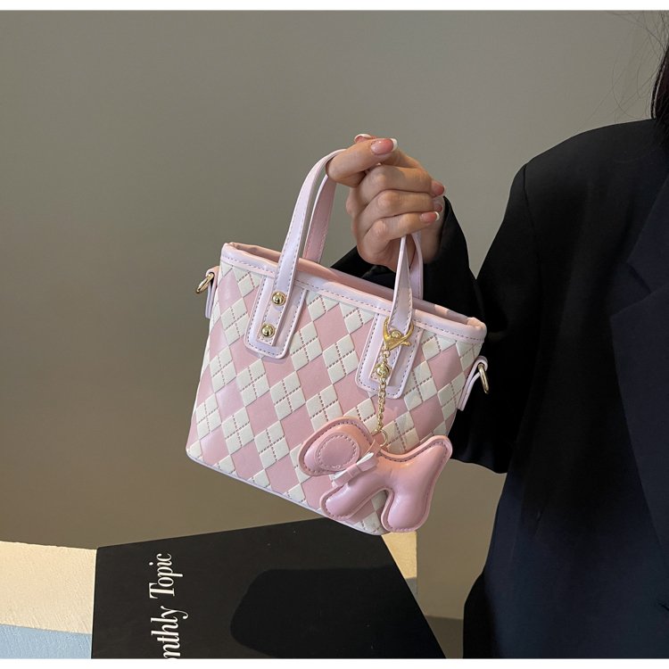 This year's popular small bags for women 2024 new versatile crossbody bag texture niche portable bucket bag