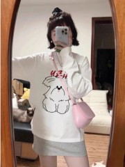 Beautiful and high-end thin long-sleeved T-shirt for women 2024 autumn new Korean style loose bottoming shirt top ins