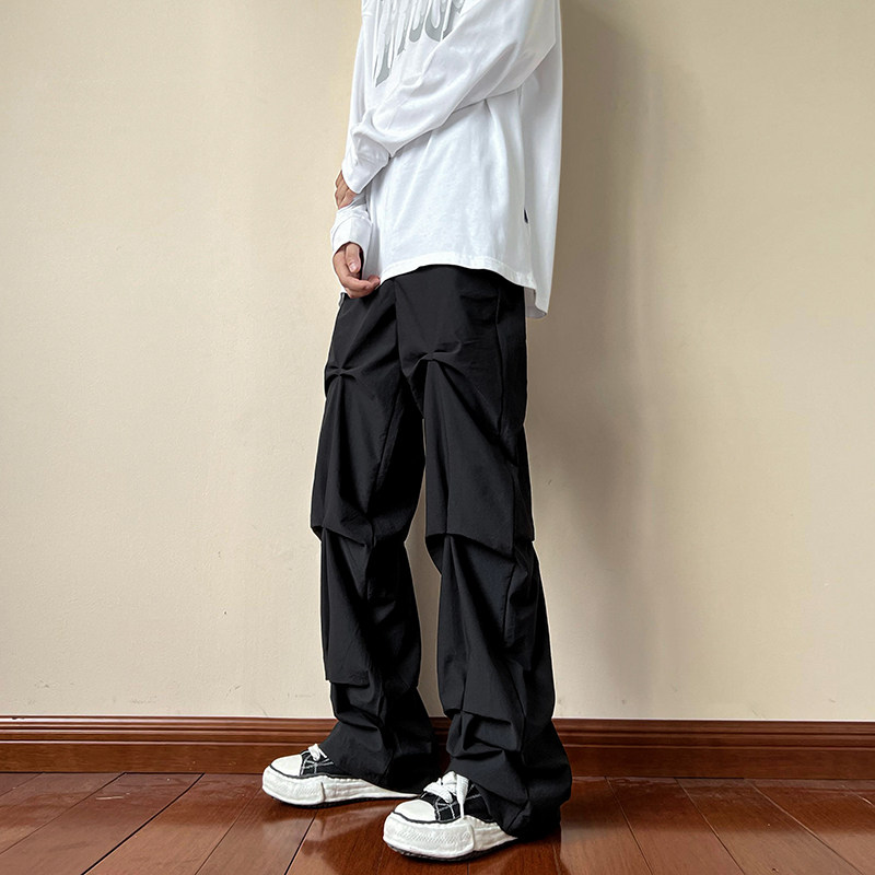 New Autumn Clothes Dark High Street American Ins Casual Pants Carrot Pants