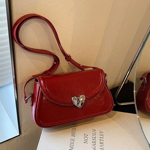 French niche high-end armpit bag for women 2024 new fashion Korean style simple small square bag versatile shoulder bag
