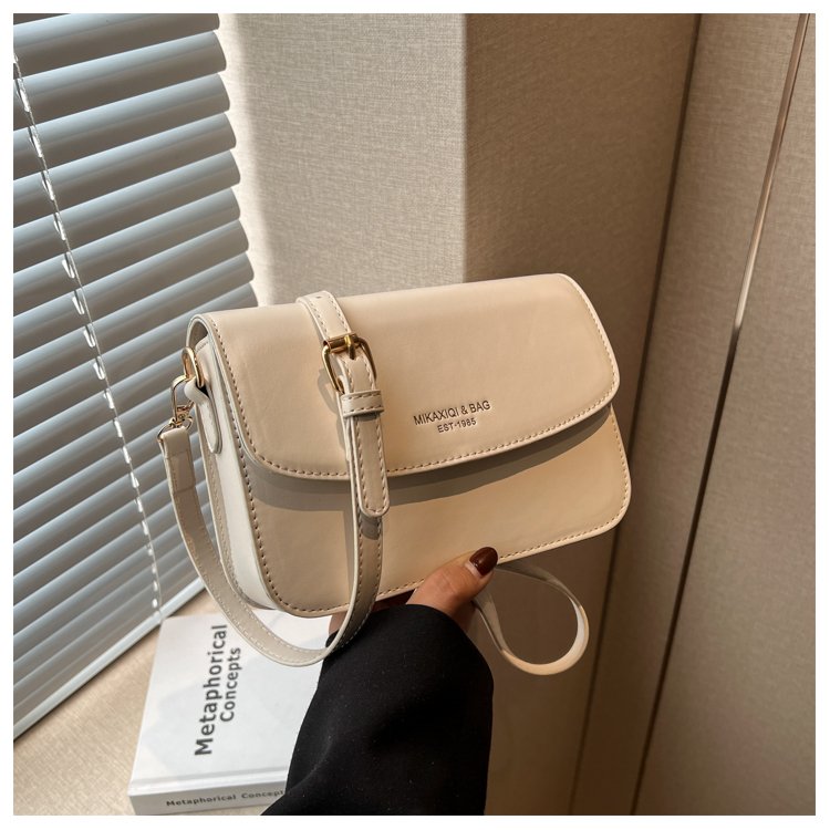 This year's popular small square bag 2024 new high-end western style small bag women's versatile texture single shoulder crossbody bag