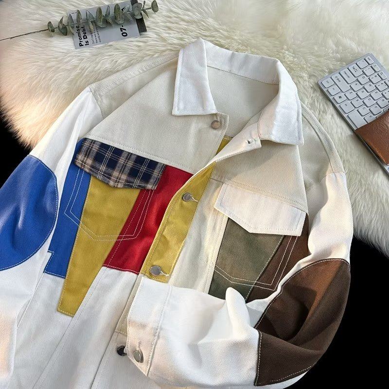 Autumn youth popular men's jackets and artistic trendy jackets