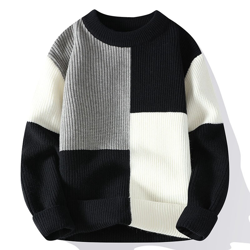 [Breaking Goods] 2023 Autumn and Winter New Men’s Korean Style Sheep Wool Sweater Jackets, Trendy and Excellent -