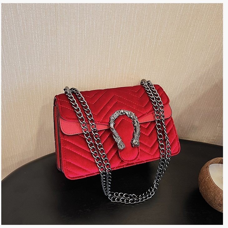 bags soft-faced Dionysian bag 2024 new Korean version of foreign style shoulder bag plaid temperament small square bag fashionable crossbody bag
