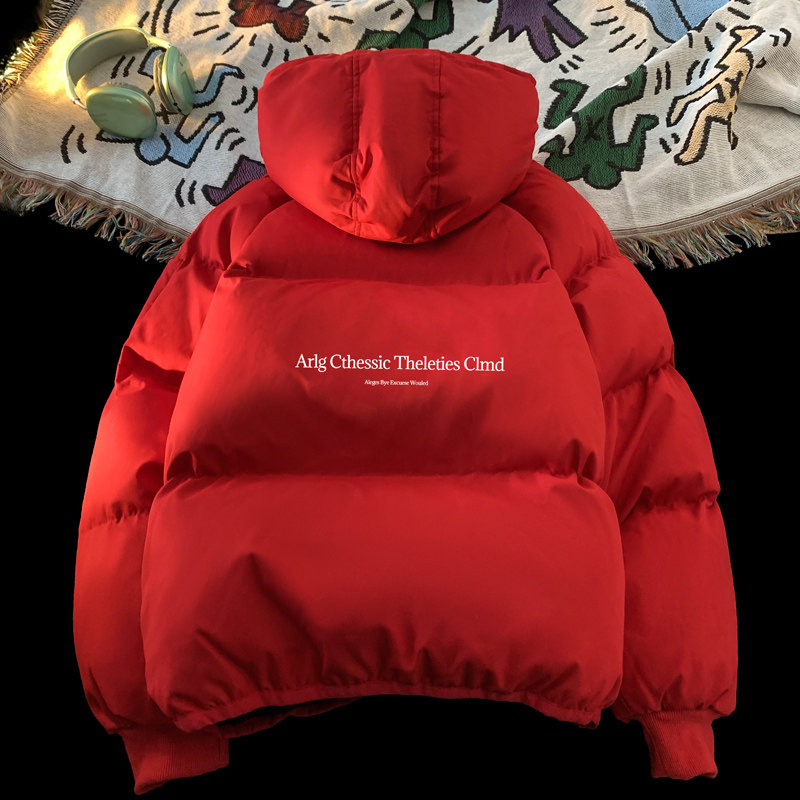 !  Bread coat, men's cotton-padded coat, men's cotton-padded coat, men's large size cotton-padded jacket, men's thickened jacket, men's trendy