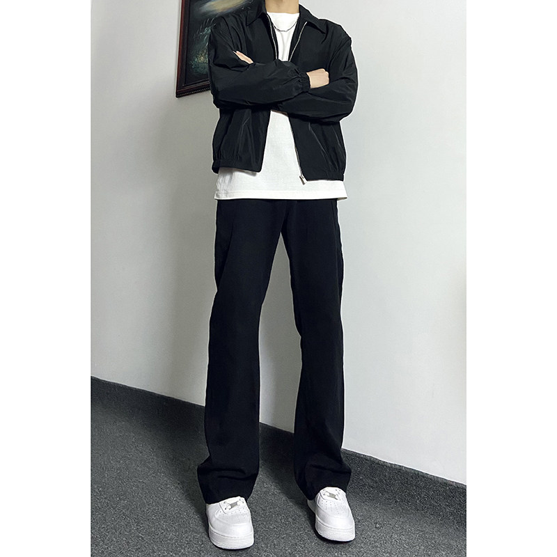 Autumn American style ins high street hiphop scimitar work jeans item number