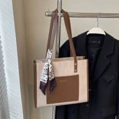 Bags for Women 2024 New Women's Bags Large Capacity Commuting Bags Autumn and Winter Versatile Genuine Leather Handheld Shoulder Tote Bags