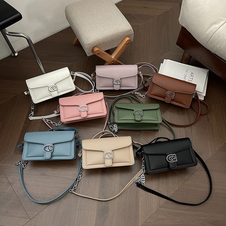 Autumn and winter retro small bags for women, new popular popular crossbody bags, single shoulder armpit bags, super popular small square bags
