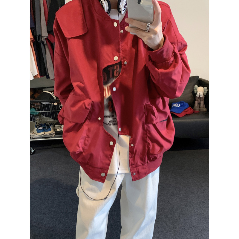 Dislocation access control bomber jacket men's jacket men's baseball clothing