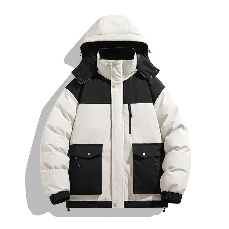 Winter new product cotton coat men's windproof and waterproof jacket cotton padded jacket thickened down