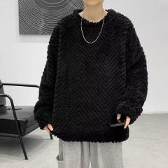 Autumn and winter designer sweatshirts for men, Korean style trendy tops, trendy brand high street loose pullover jackets