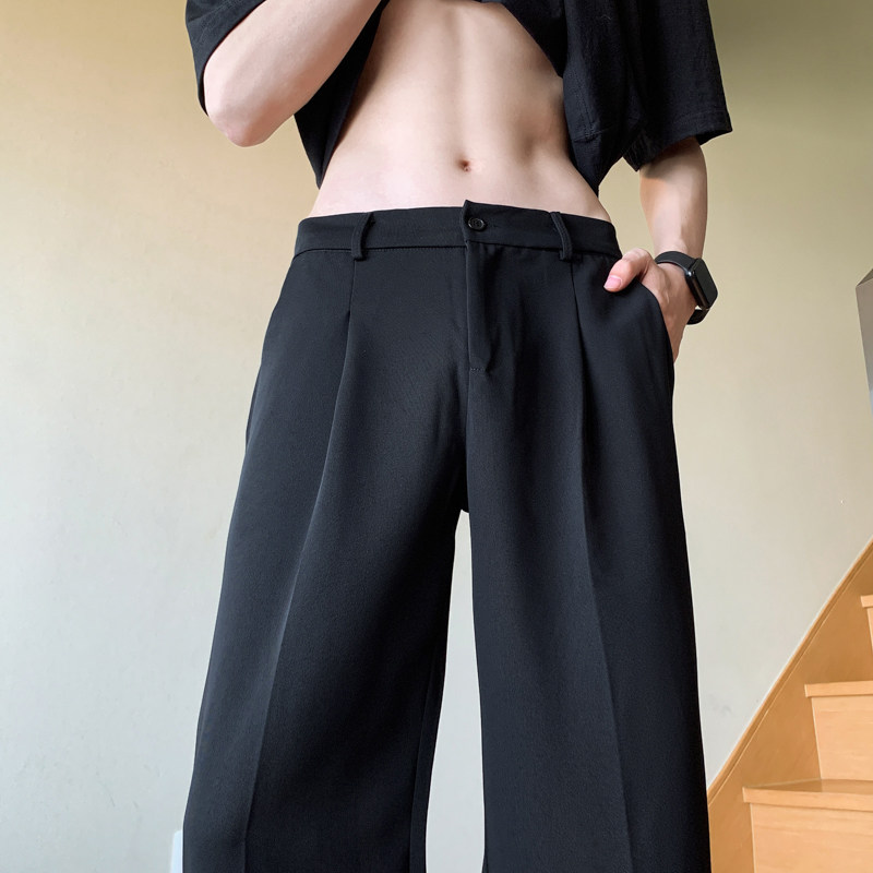 Sufficient supply of spring, summer and autumn trousers for men, simple and casual, large size trousers, easy to match trousers
