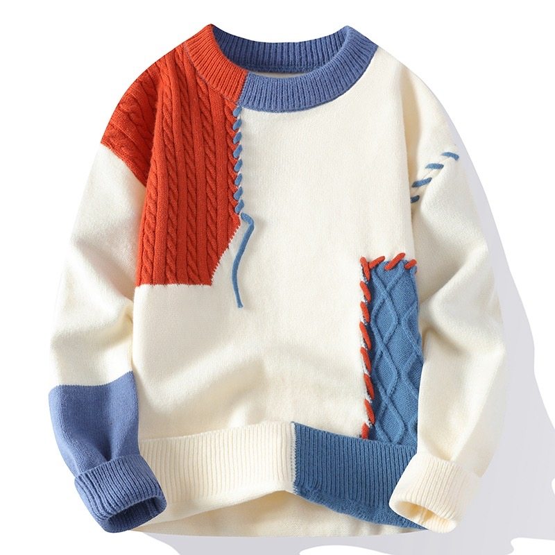 Winter New Fashion Casual Thickened Men's Warm Sweater