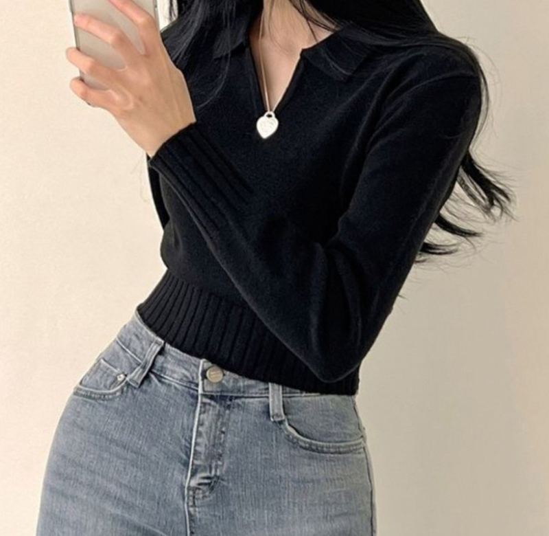 2024 Autumn Tassel Sweater Women's Pure Lust Style Pullover Furry Top Lazy Style Knitted Sweater Casual Temperament