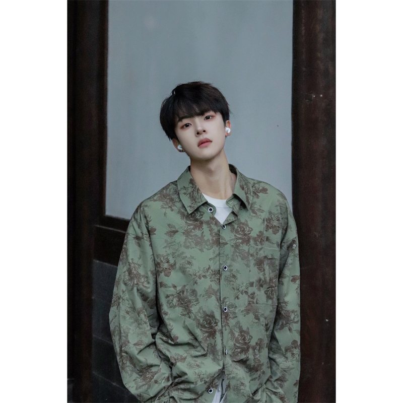 Spring New Chinese Retro Long Sleeve Shirt