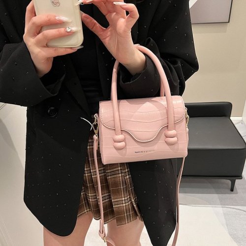 Korean style fashion handbag women's bag 2024 new trendy fashion simple small square bag high-end foreign style crossbody bag