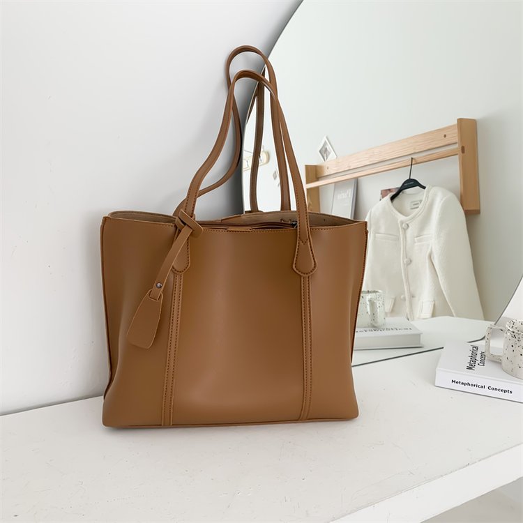 CinvaiKrose Tote Bag Women's Bag 2024 New Bag Women's Large Capacity Shoulder Commuting Bag
