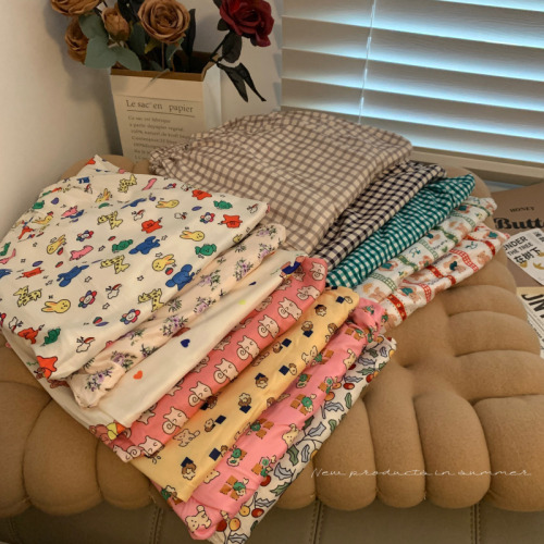 Actual price and actual shot of cotton silk pajamas for women, thin cotton silk wide-leg pants, Internet celebrity hot style, versatile pants that can be worn at home and outside