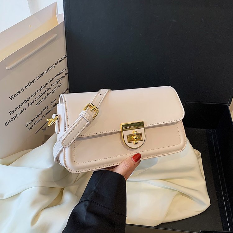Bags for women 2024 spring and summer new niche high-end armpit bag baguette bag fashionable commuter shoulder bag crossbody bag