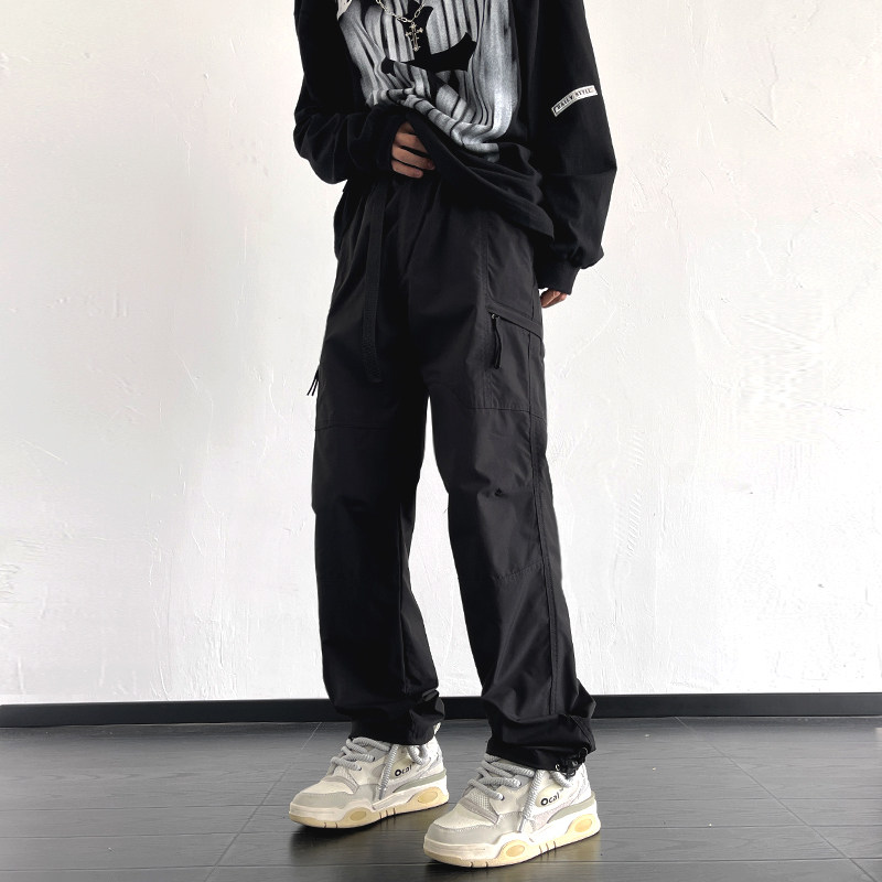 Quick-drying jacket men's hiking overalls casual straight trousers
