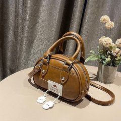 Niche Fashion Handheld Small Bag Women 2024 New Retro Small Square Bag Versatile Shoulder Crossbody Bag Dropshipping