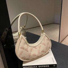 French niche bag women's autumn and winter new trendy high-end texture crossbody bag hot style women's shoulder armpit bag