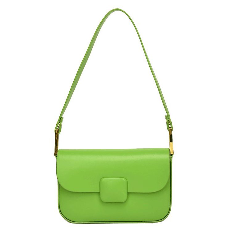 Nalandu women's bag 2024 new shoulder armpit bag high-end crossbody bag white autumn and winter genuine leather women's bag