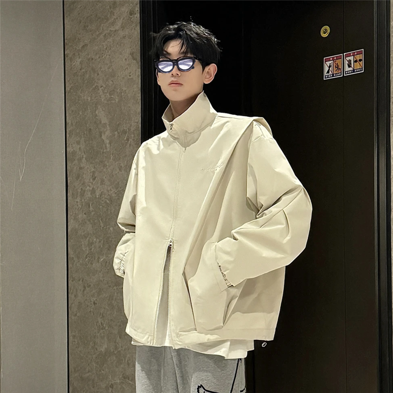 Internet pictures should be used with caution. For display only. HN Stand Collar Jacket Waterproof Jacket Jacket