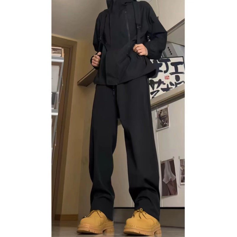 Autumn new trendy simple fashionable waterproof functional assault pants straight casual pants