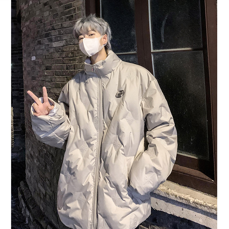 Winter new style white duck down thickened warm down jacket