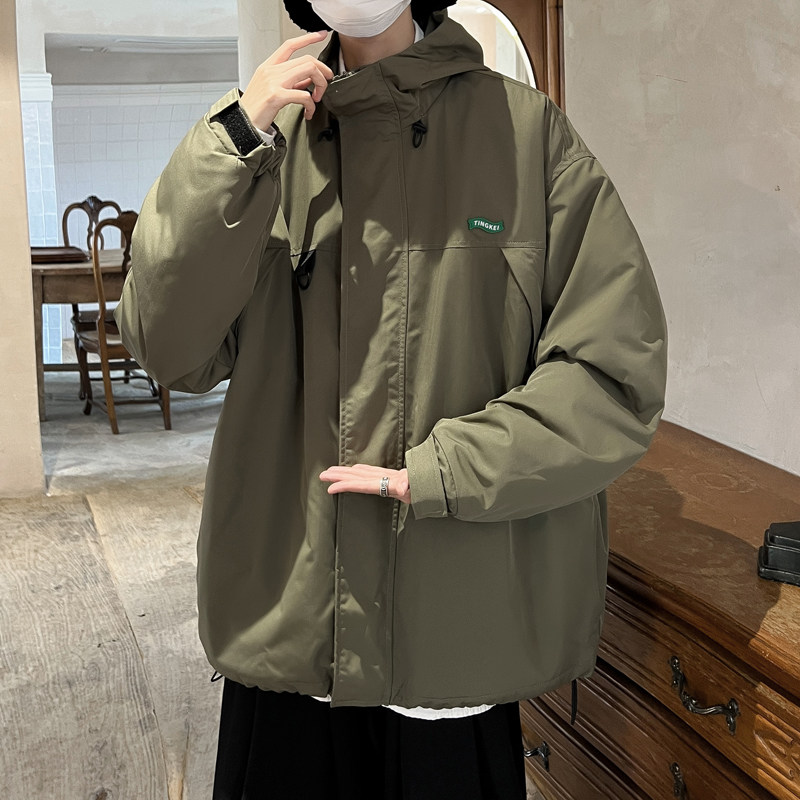 Charge cotton coat!  Men's winter waterproof jacket, men's hooded cotton jacket