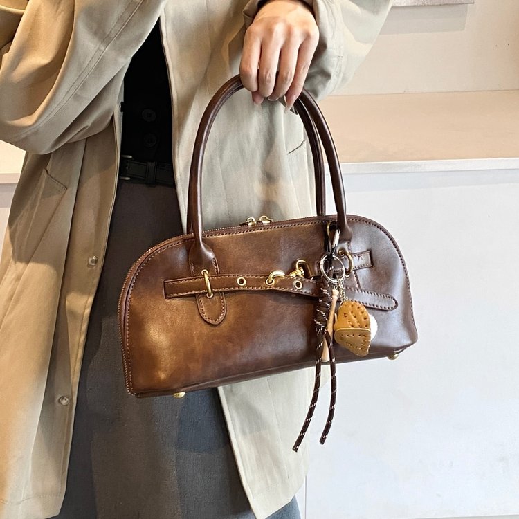 Retro bag women's large capacity 2024 autumn and winter new versatile casual crossbody bag high-end handbag shoulder bag