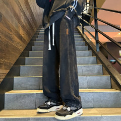 New autumn style outdoor large size Japanese straight jeans