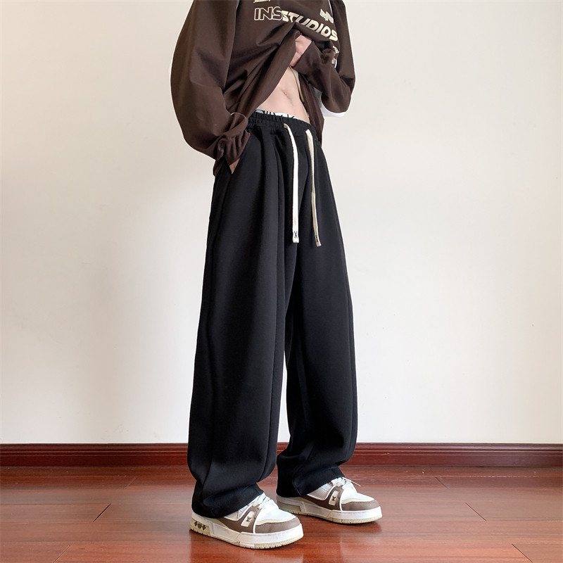 Spring new high quality casual pants men's sweatpants banana pants loose sports pants