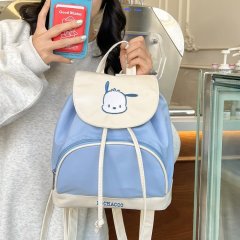 ins cute pacha dog mini student backpack 2024 new style children's class commuting school bag handbag fashion
